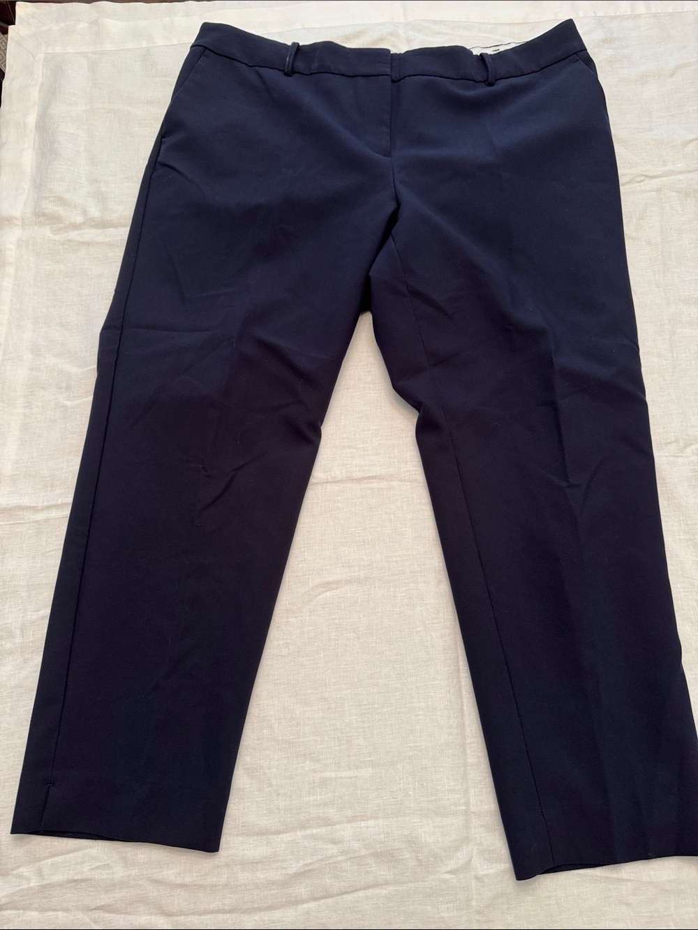 Talbots women’s Hampshire Ankle Pants in Navy
